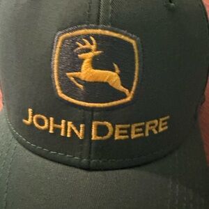 John Deere Dark Green Hat with Yellow Logo